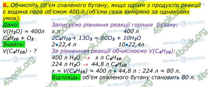 ГДЗ Хімія 9 клас сторінка Стр.150 (6)